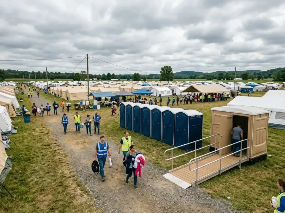 disaster-relief-camp-restrooms-010 — frequently asked questions, Dumpster & Portable Bathrooms Rental in Grandy, NC